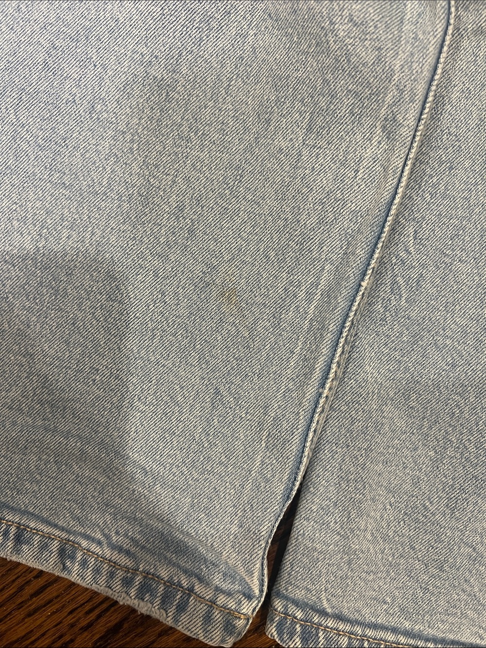 American Eagle Outfitters Light Blue Wide-Leg Jeans - Picture 4 of 5